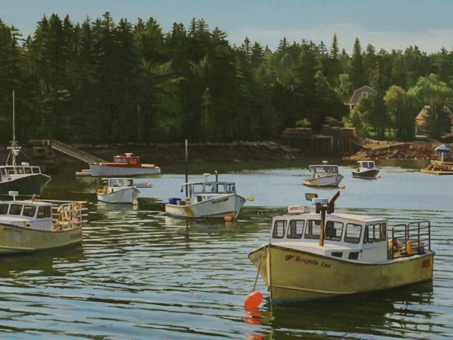 17” x 30” • Oil on Panel • $4,000