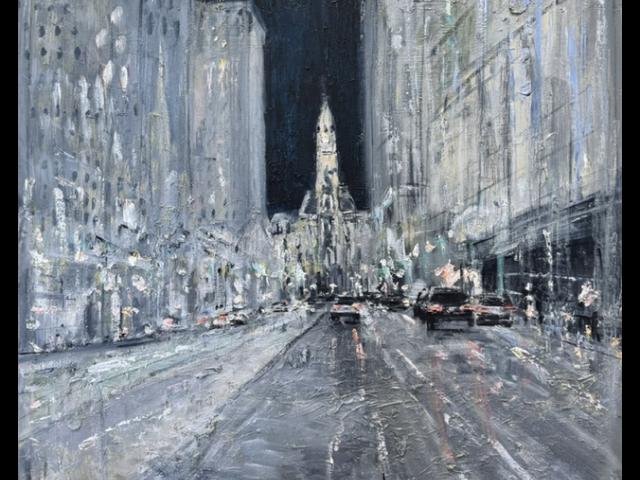 Oil on panel • 30