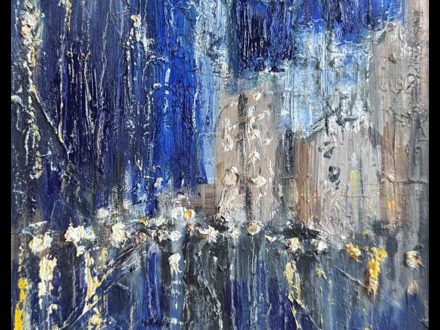 Oil on panel • 8