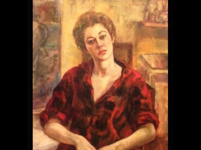 Schary, Oil on Canvas, Self Portrait