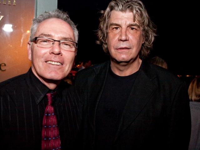 Gallery Owner, Joe Borrelli, and the one and only, Chuck Connelly