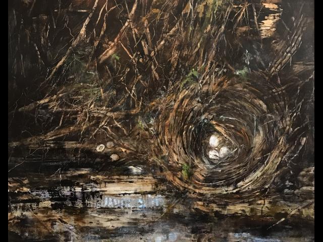 Oil on canvas • 40 x 40