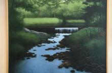 Gary Kresge, "Trout Stream", oil on canvas, 2010